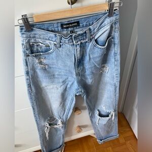 Neon Blonde Slim Mum fit jeans